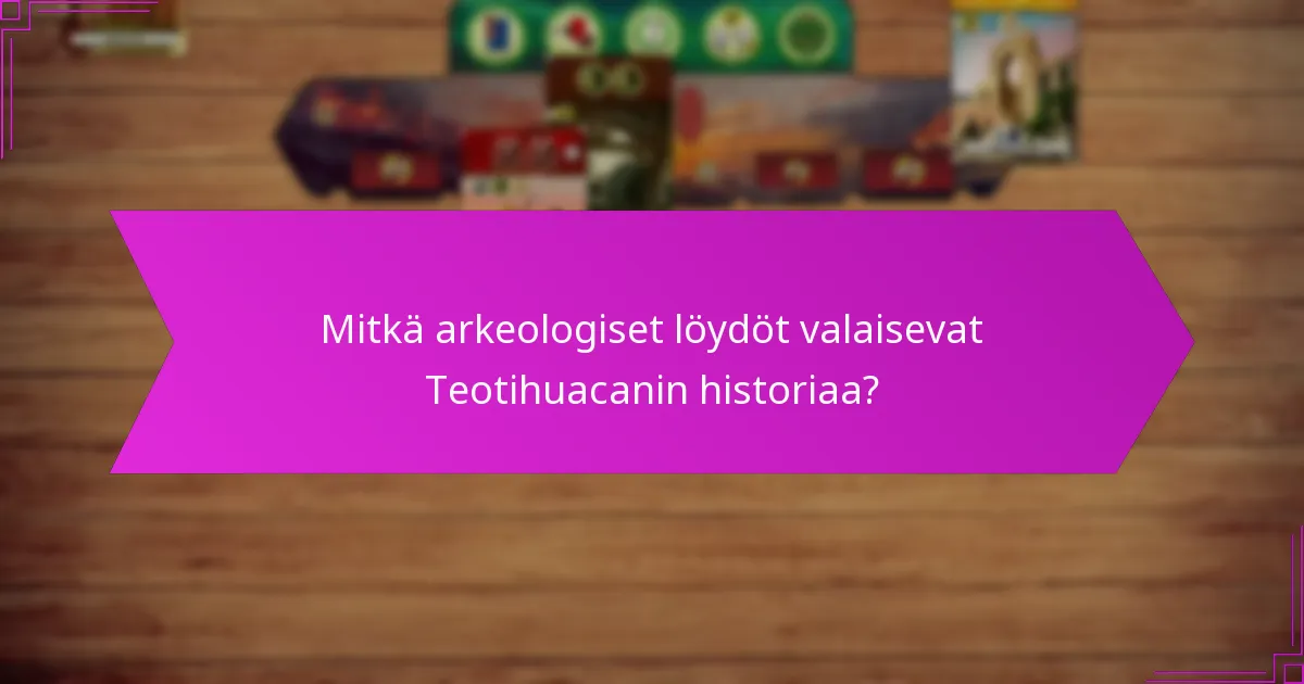Mitkä demografiset muutokset tapahtuivat Teotihuacanissa?
