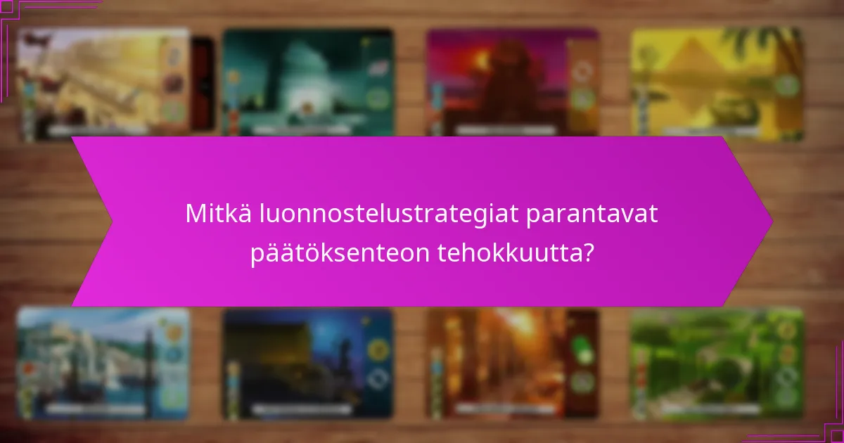 Kuinka resurssitasapaino voidaan saavuttaa päätöspuissa?