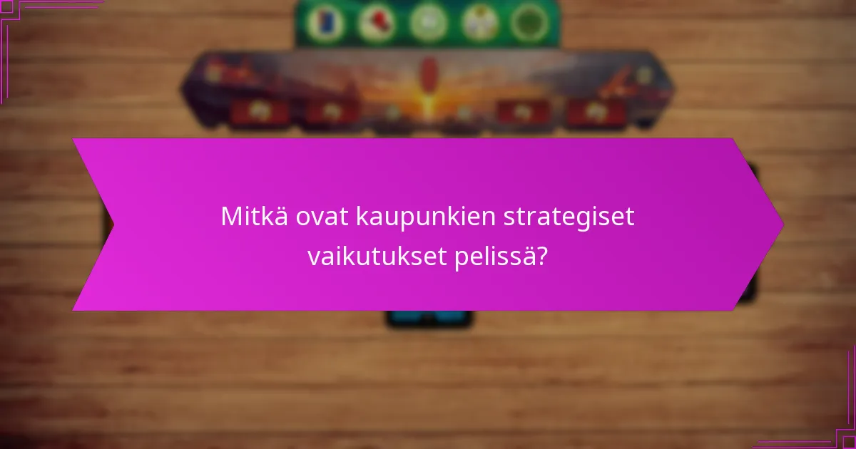 Mitkä tekijät tulisi ottaa huomioon johtajia tai kaupunkeja luonnosteltaessa?